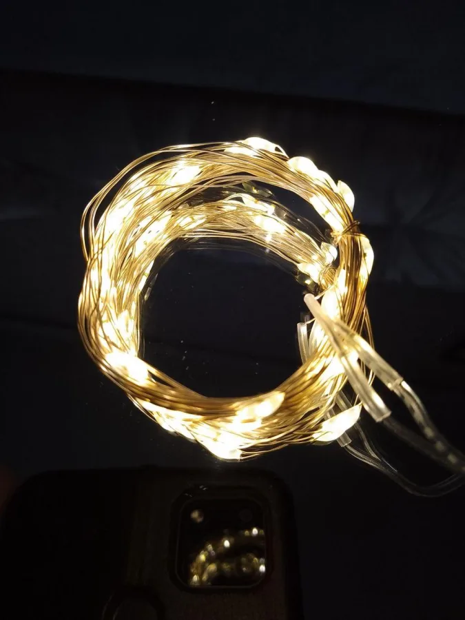 Batteriebetriebene Lichterkette "LED-Tropfen" 3 m, 30 LED, warmweiß — kaufen für die Raumdekoration